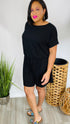 Sweet Moments Plus  - short sleeve romper